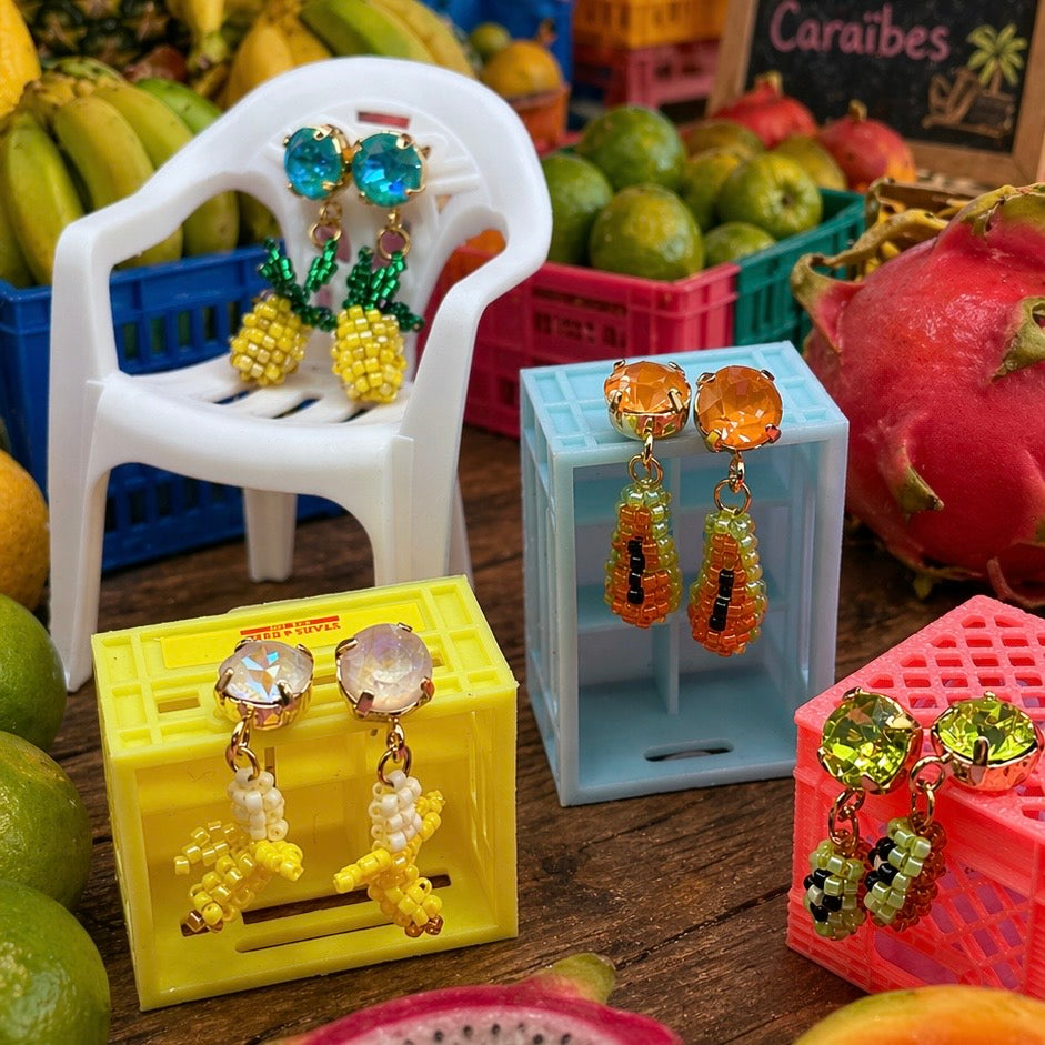 Boucles d’oreilles CRISTAL