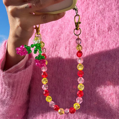 Bijou de portable FRAMBOISE