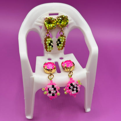 Boucles d’oreilles CRISTAL