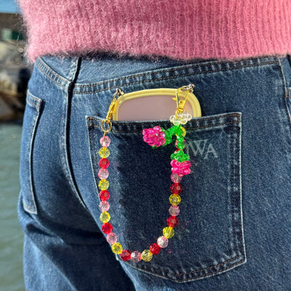 Bijou de portable FRAMBOISE