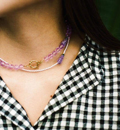Collier AUBERGINE