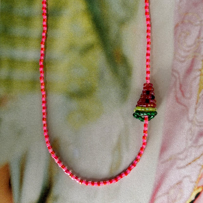 Collier PASTÈQUE