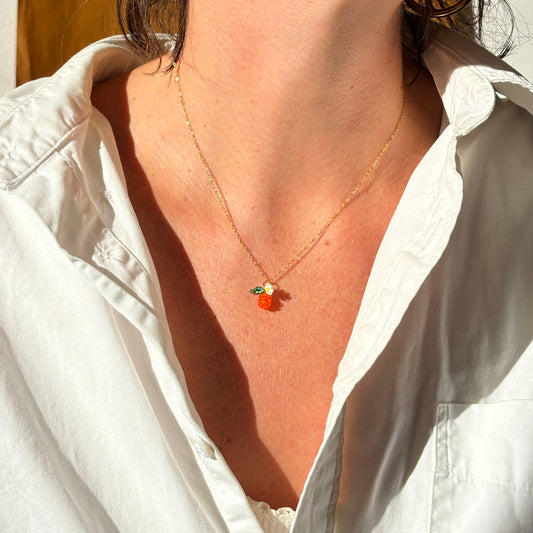 CLÉMENTINE Collier chaine