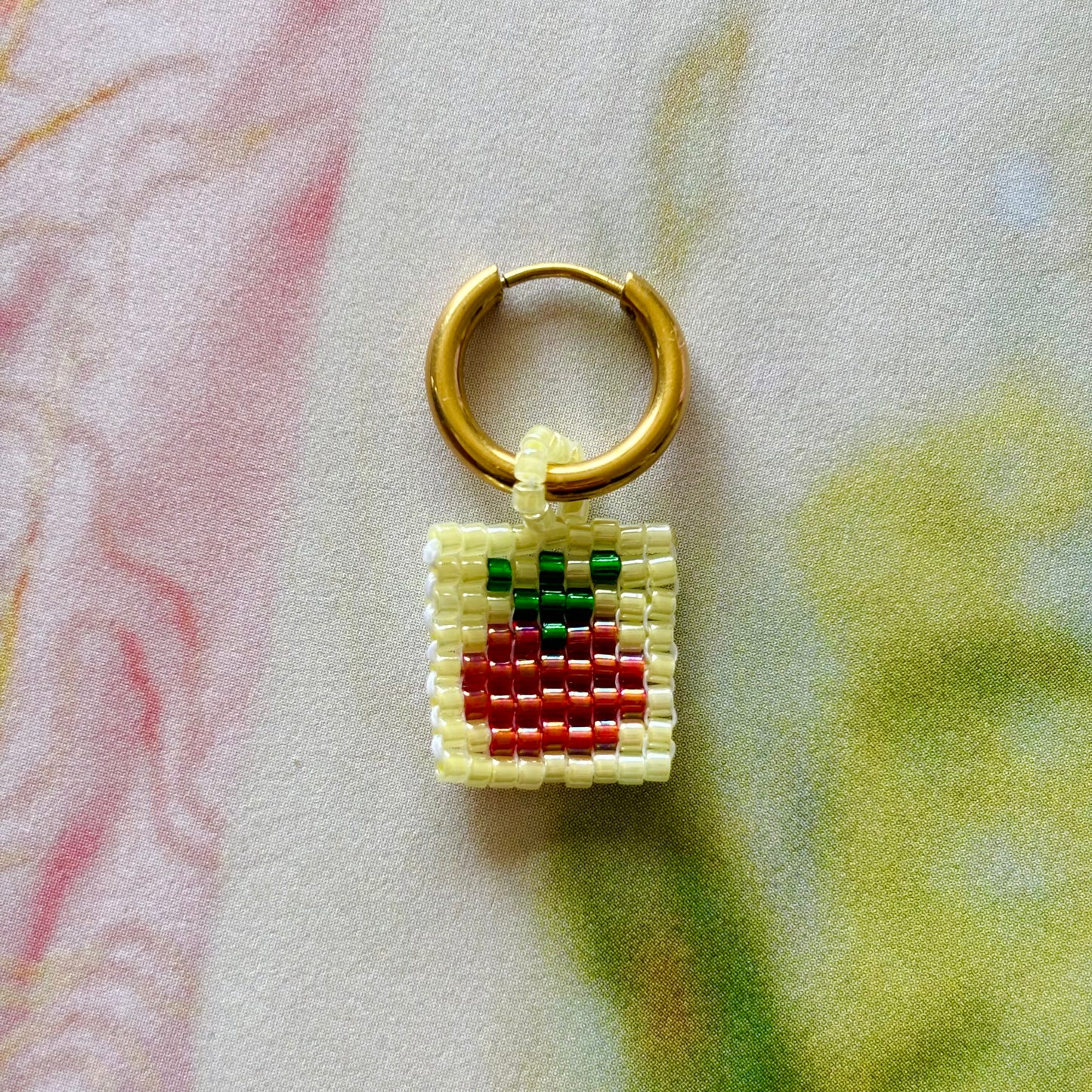 TOMATE Les Tissages Earring