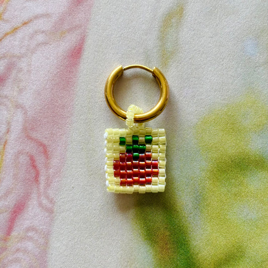 TOMATE Les Tissages Earring