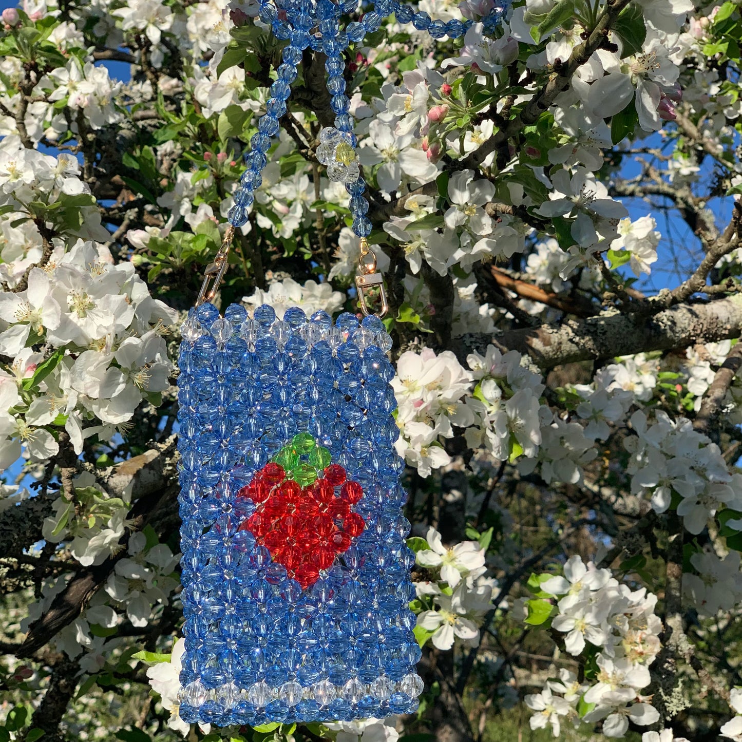 Pochette portable FRAISE