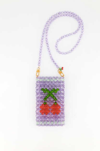 Pochette portable CERISE